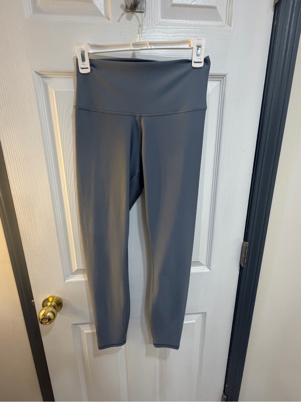 All High-Waist Active Leggings in Slate Gray